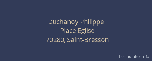 Duchanoy Philippe