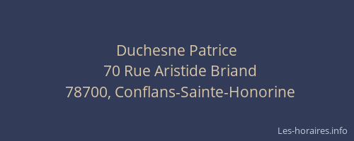 Duchesne Patrice