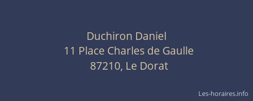 Duchiron Daniel