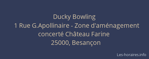 Ducky Bowling