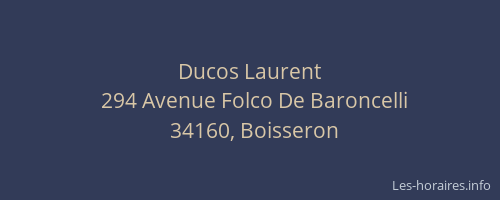 Ducos Laurent