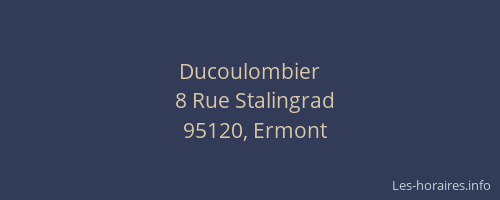 Ducoulombier