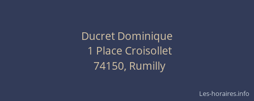 Ducret Dominique