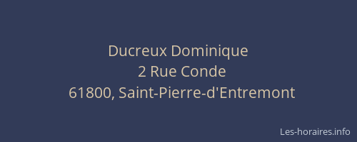 Ducreux Dominique