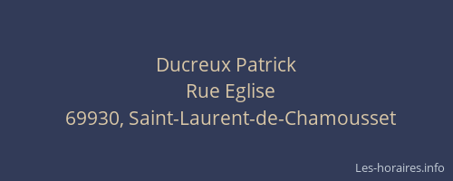 Ducreux Patrick
