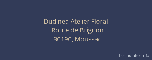 Dudinea Atelier Floral