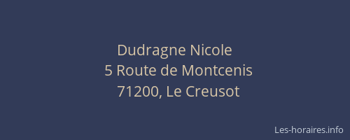 Dudragne Nicole