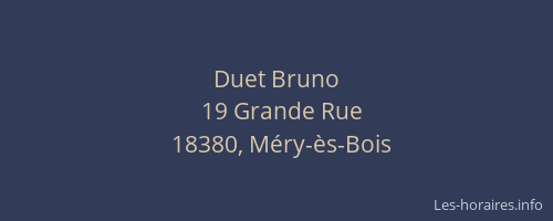 Duet Bruno