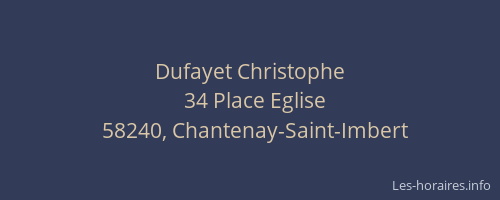 Dufayet Christophe