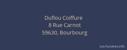 Duflou Coiffure