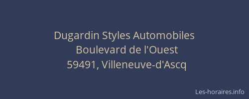 Dugardin Styles Automobiles