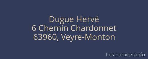 Dugue Hervé