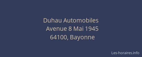Duhau Automobiles