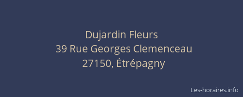 Dujardin Fleurs