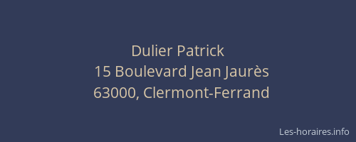 Dulier Patrick