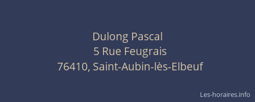 Dulong Pascal
