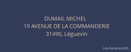 DUMAIL MICHEL