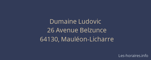 Dumaine Ludovic