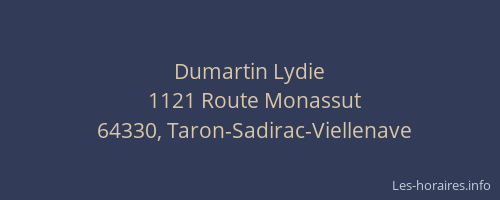 Dumartin Lydie
