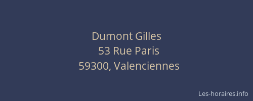 Dumont Gilles