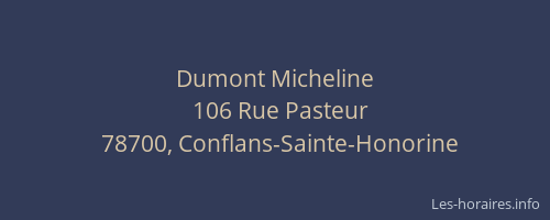 Dumont Micheline