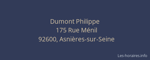 Dumont Philippe