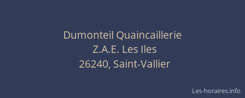 Dumonteil Quaincaillerie