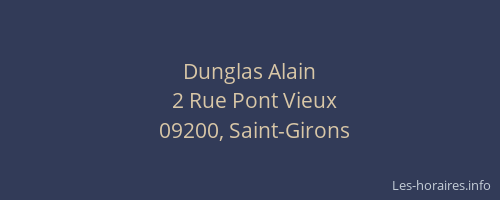Dunglas Alain
