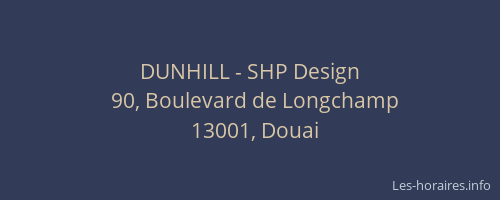DUNHILL - SHP Design