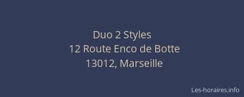 Duo 2 Styles