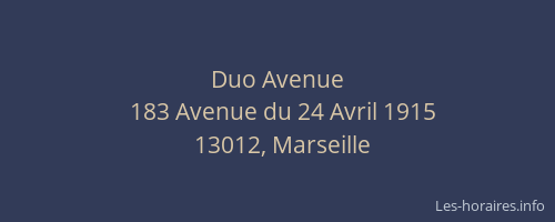 Duo Avenue