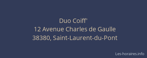 Duo Coiff'