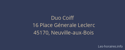 Duo Coiff