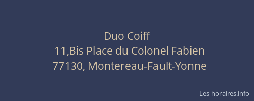 Duo Coiff
