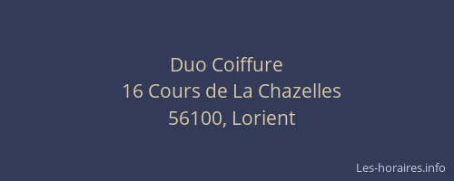 Duo Coiffure