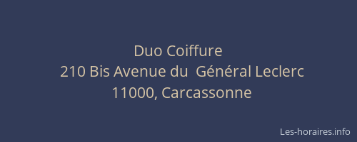 Duo Coiffure