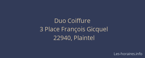 Duo Coiffure