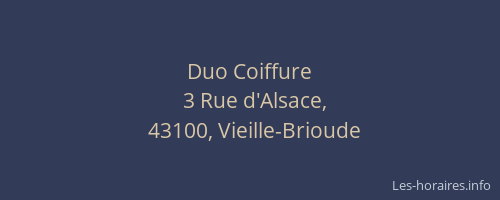 Duo Coiffure
