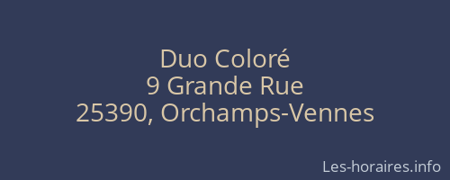 Duo Coloré