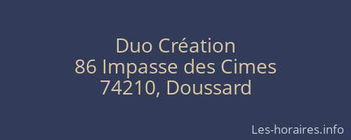 Duo Création