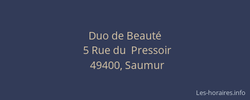 Duo de Beauté