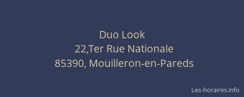 Duo Look