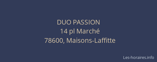 DUO PASSION