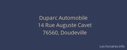 Duparc Automobile