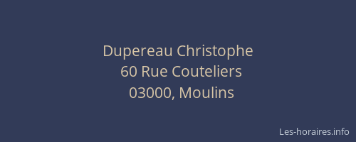 Dupereau Christophe