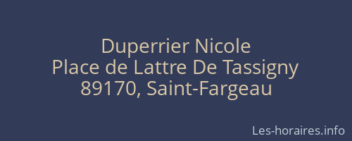 Duperrier Nicole