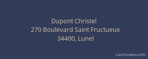 Dupont Christel