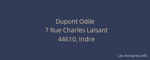 Dupont Odile