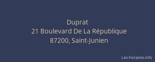 Duprat