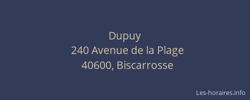 Dupuy